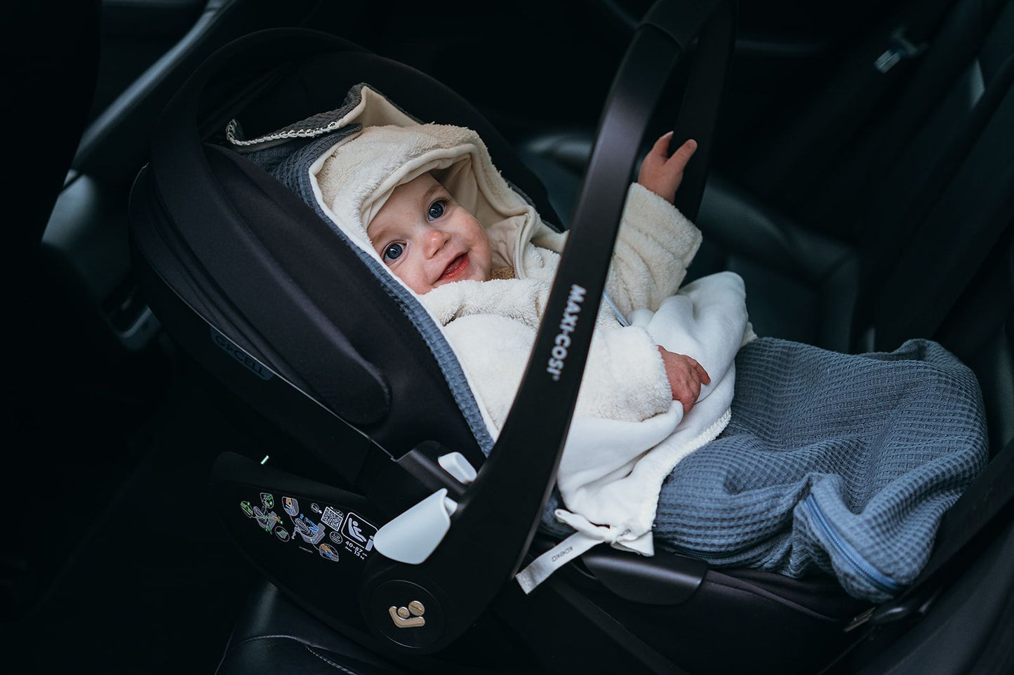 Teddy onesie Koeka "Malmo Pebble"