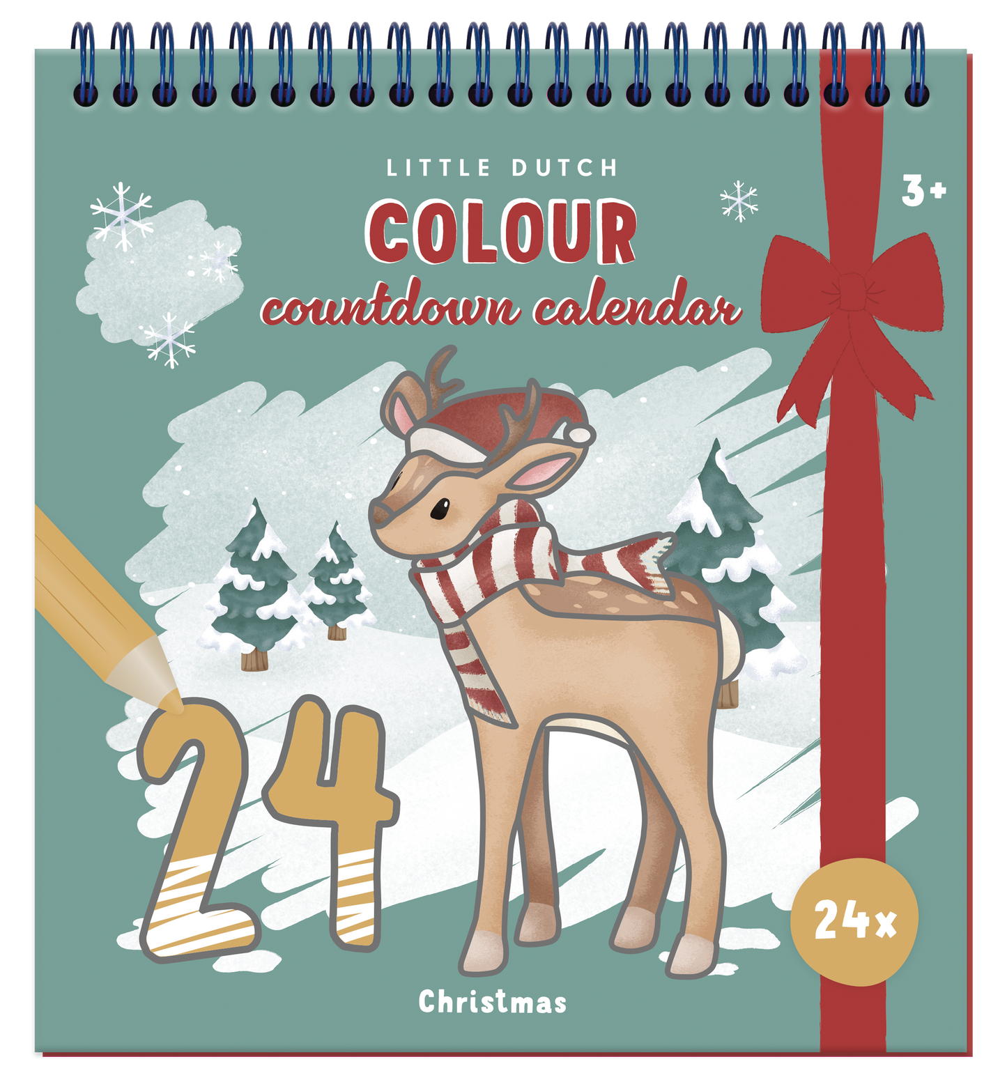 Little Dutch kleurboek advent kalender