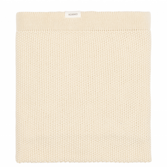 Wiegdeken Koeka "Lisbon Powder White"