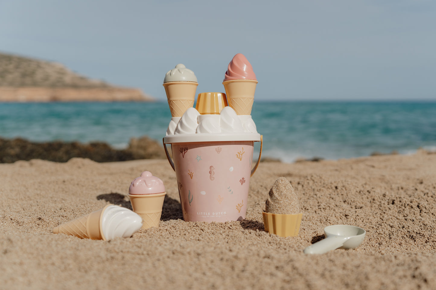 Strandset ijsjes Ocean Dreams Pink