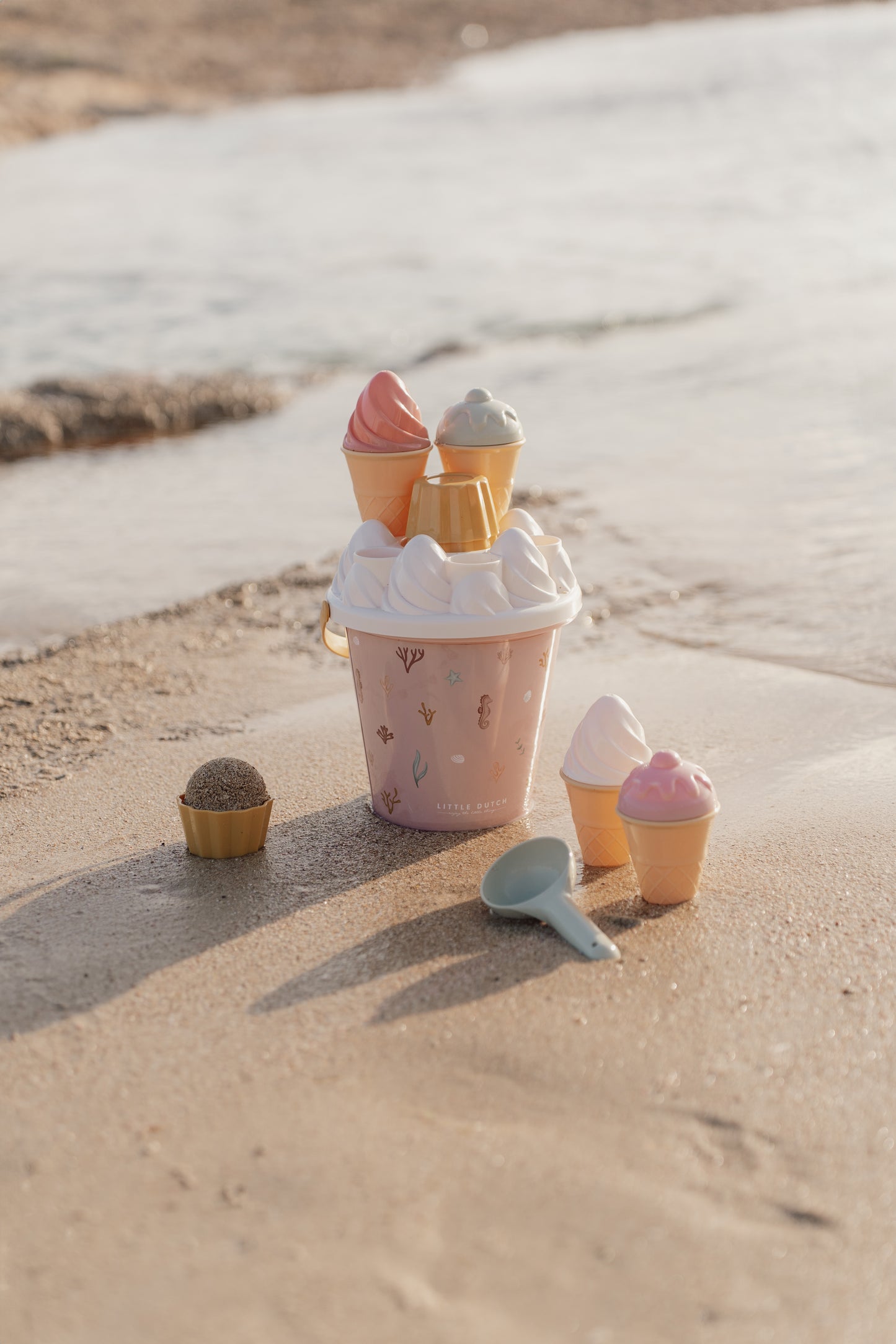 Strandset ijsjes Ocean Dreams Pink