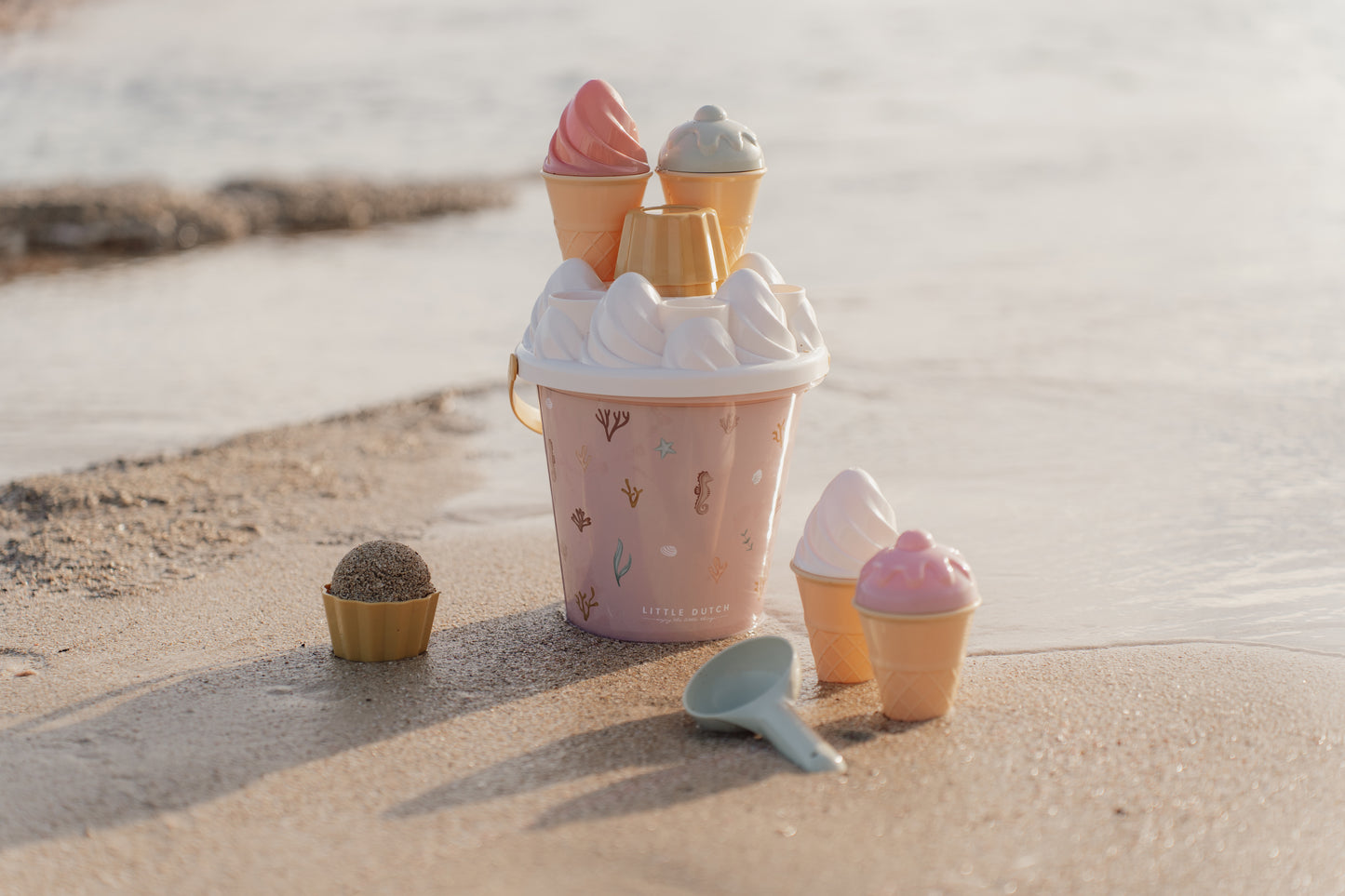 Strandset ijsjes Ocean Dreams Pink
