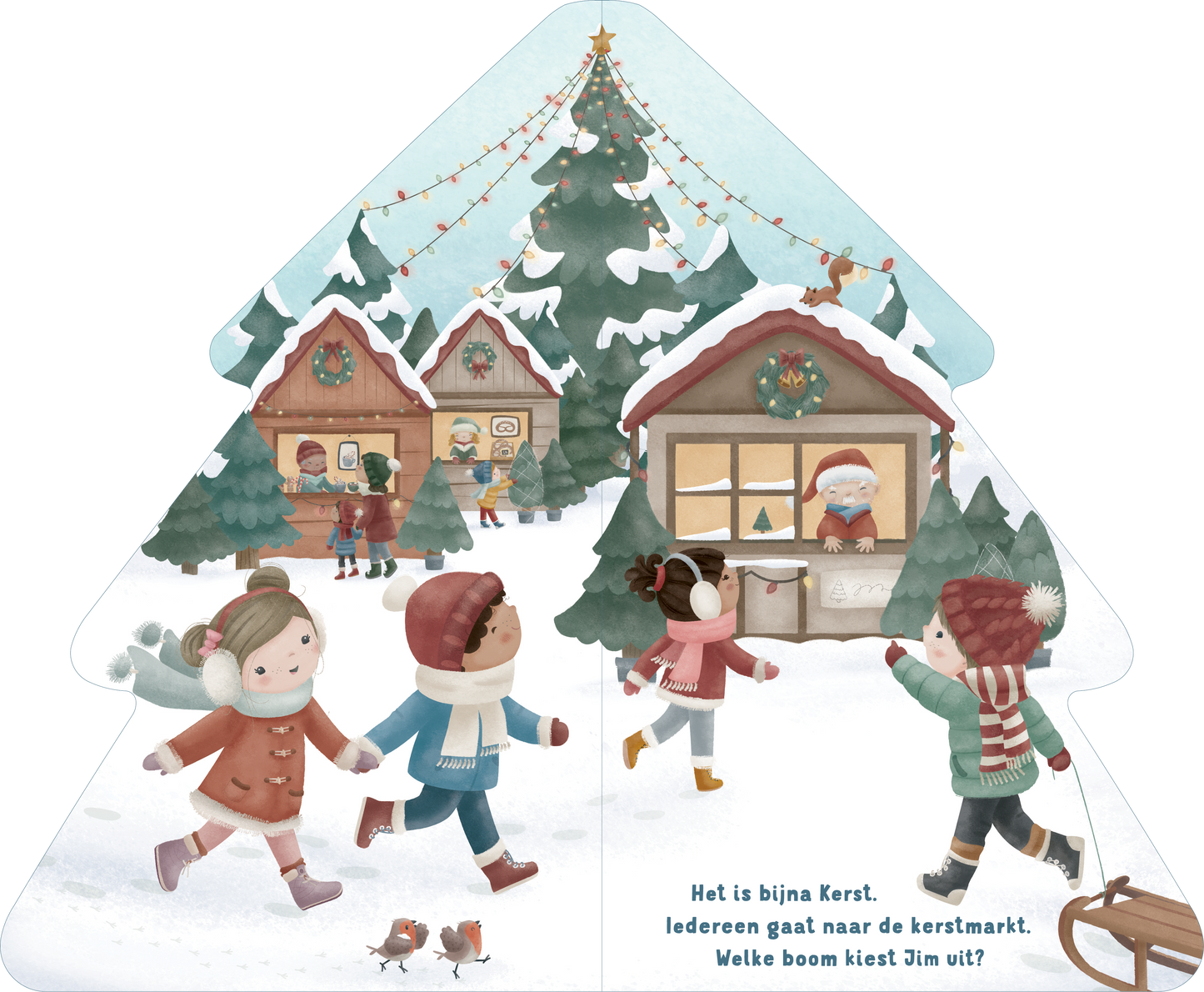 Little Dutch Kerstboek "Bijna Kerst"