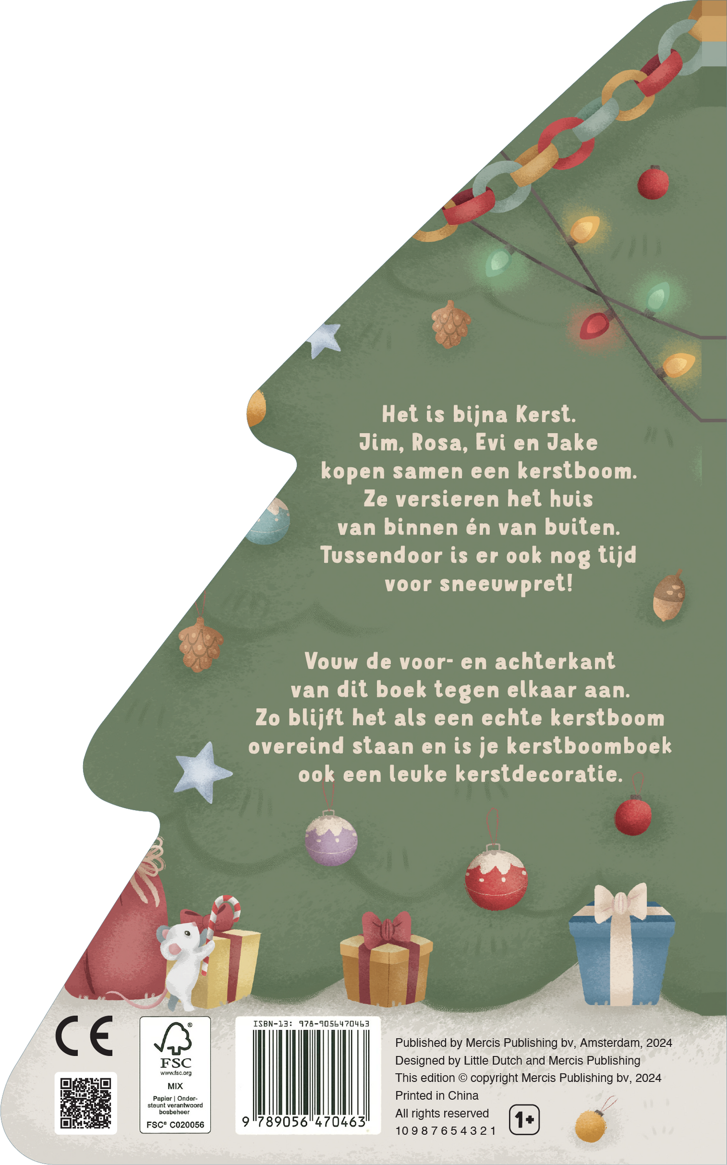 Little Dutch Kerstboek "Bijna Kerst"