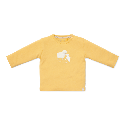 Little Dutch T-shirt lange mouw Warm Yellow