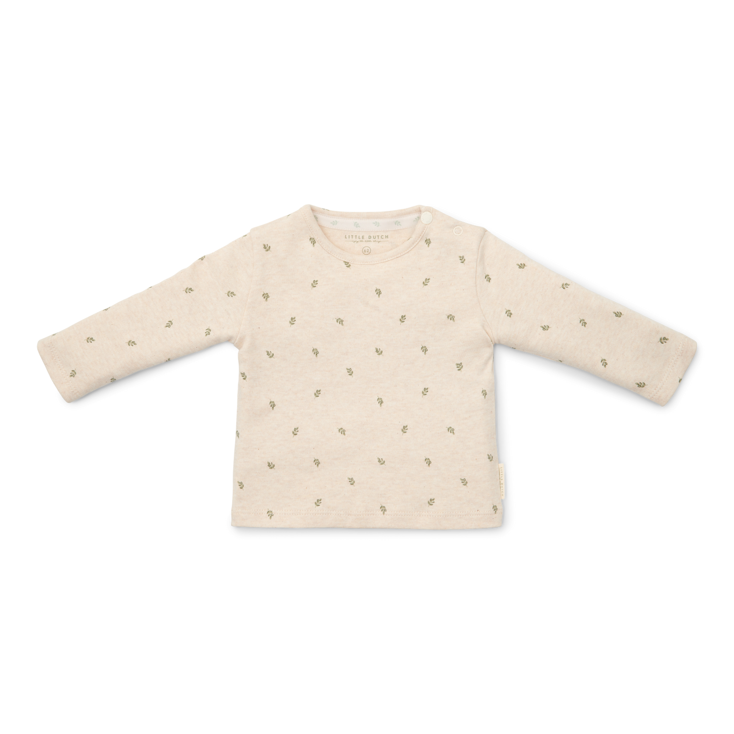 Little Dutch T-shirt lange mouw Green Leaves