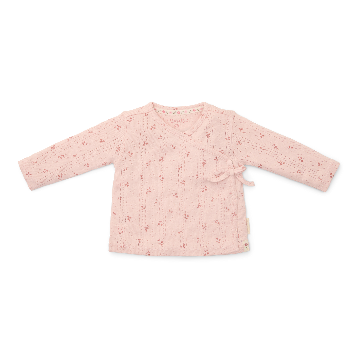 T-shirt overslag lange mouw Fairy Flowers maat 68