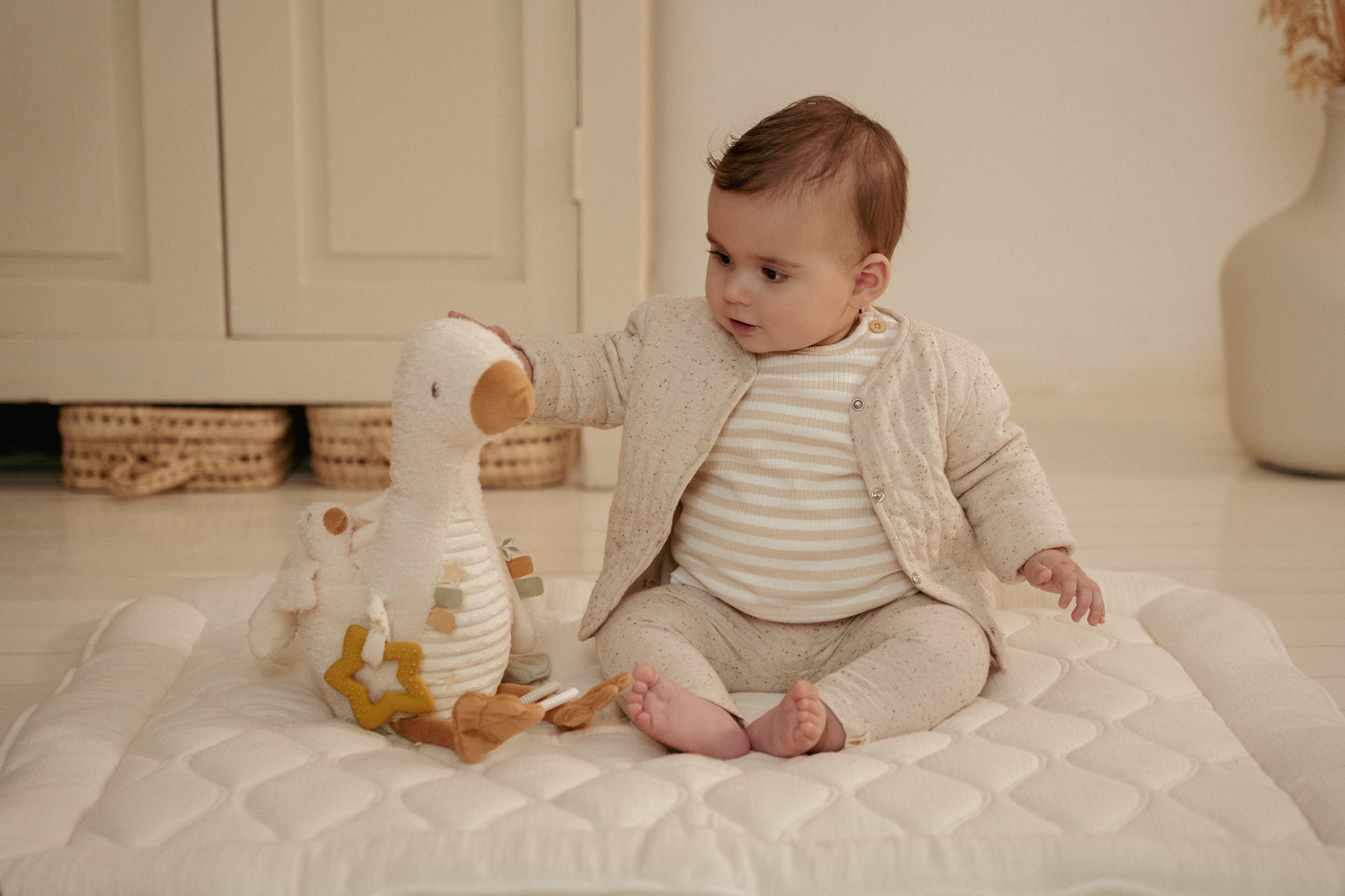 Activiteitenknuffel Little Goose