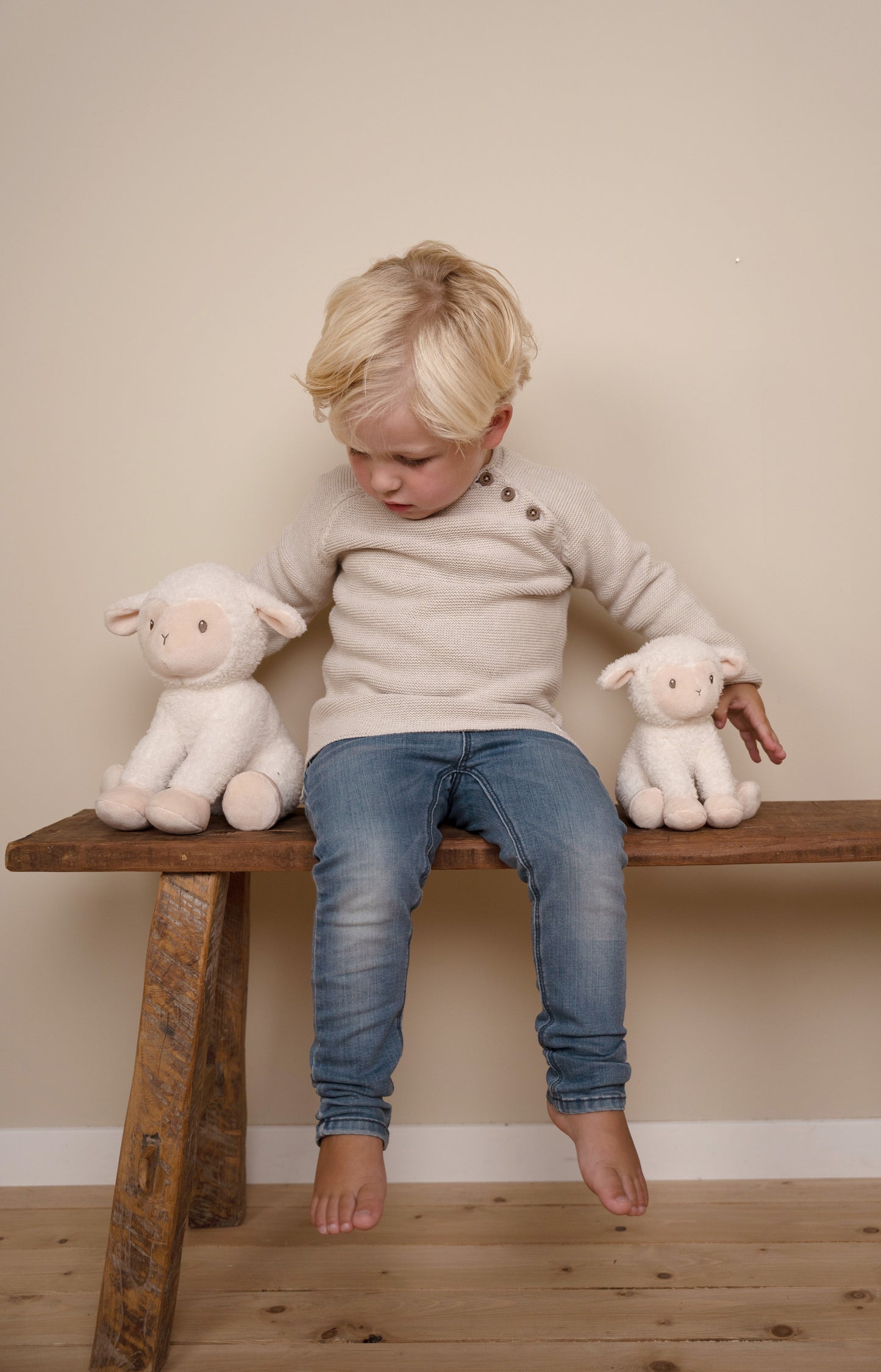 Little Dutch knuffel schaap 17cm Little Farm