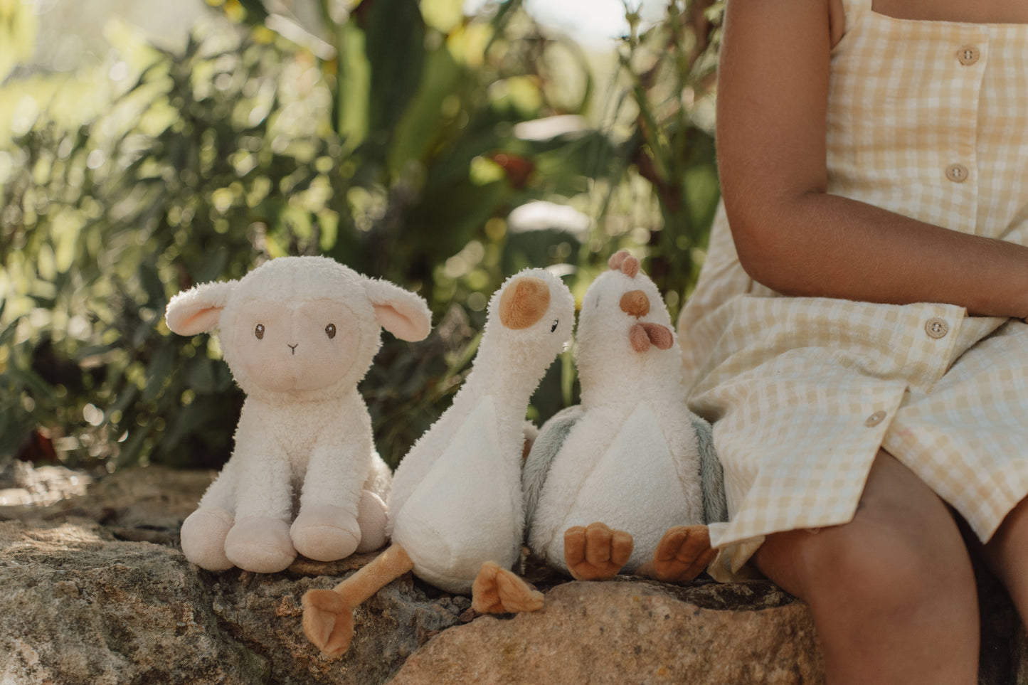 Little Dutch knuffel schaap 17cm Little Farm