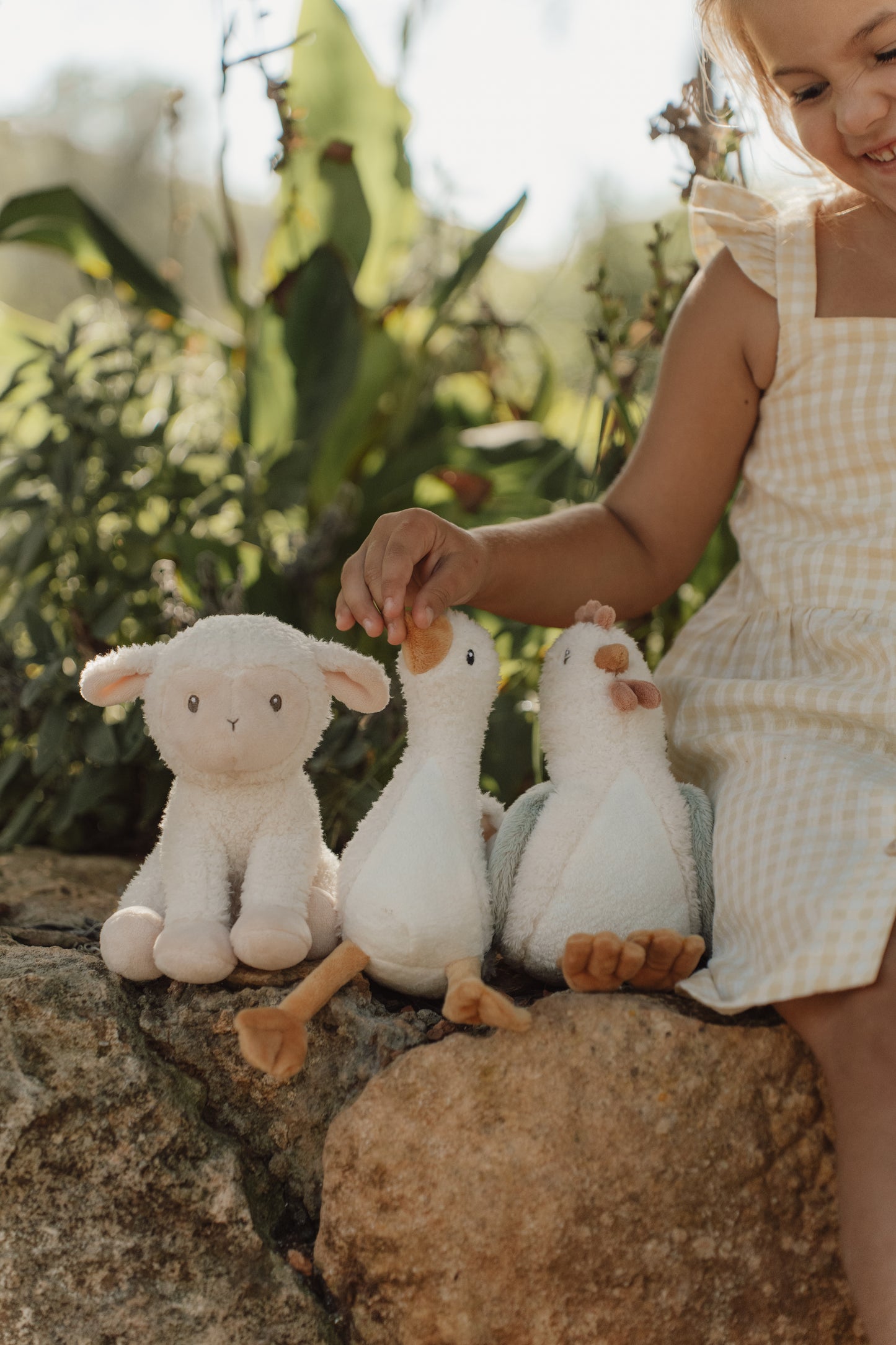 Little Dutch knuffel schaap 17cm Little Farm