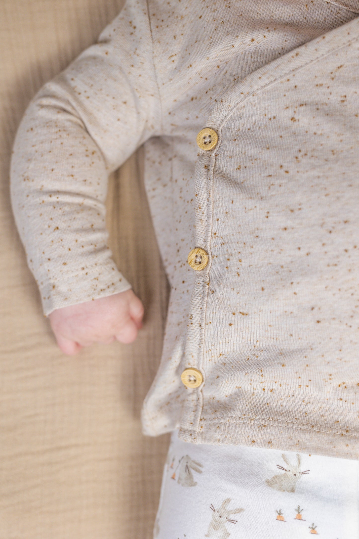 Little Dutch vestje overslag Nappy Sand