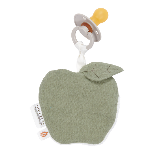 Little Dutch speendoekje hydrofiel Appel Olive