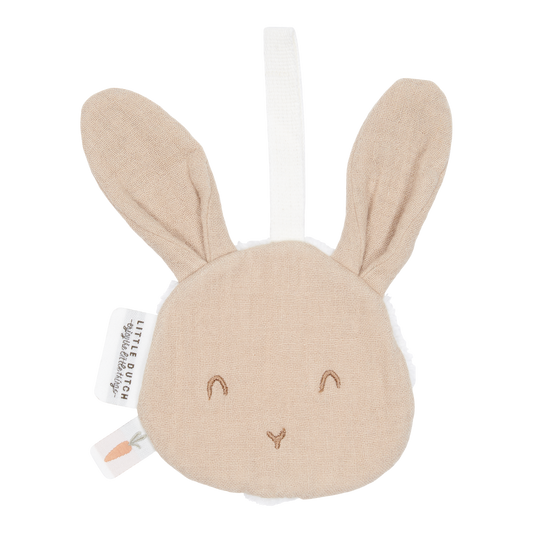 Little Dutch speendoekje hydrofiel konijn Beige
