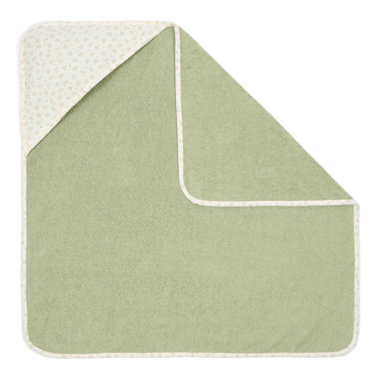 Little Dutch badcape 75x75cm "Blueberry Leaves"