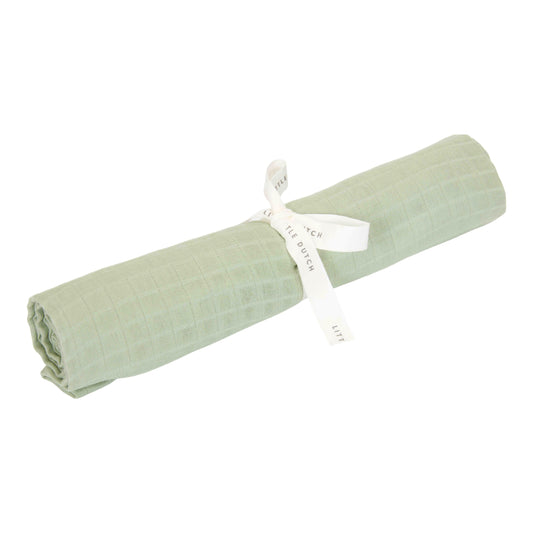 Little Dutch tetradoek 120x120cm "Pure Sage"