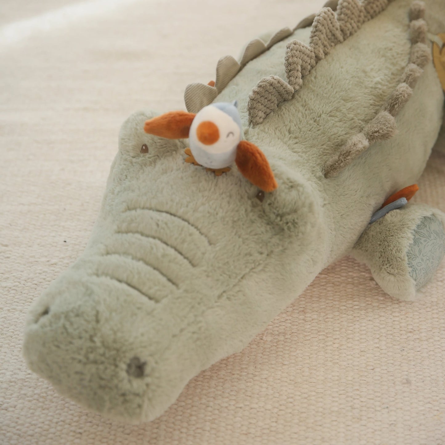 Activiteitenknuffel krokodil XL