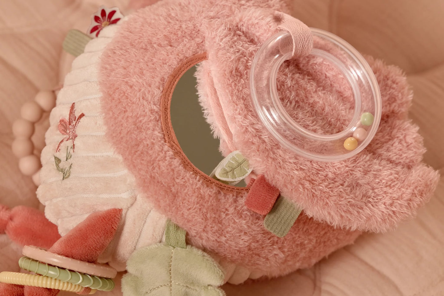 Activiteitenknuffel flamingo