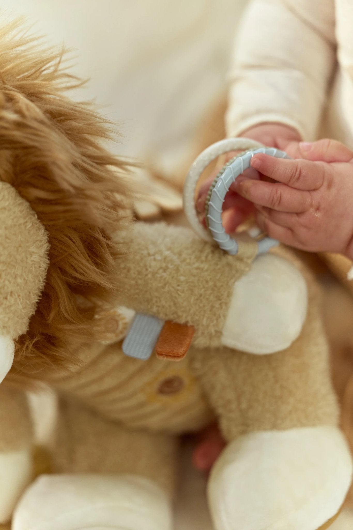 Activiteitenknuffel leeuw