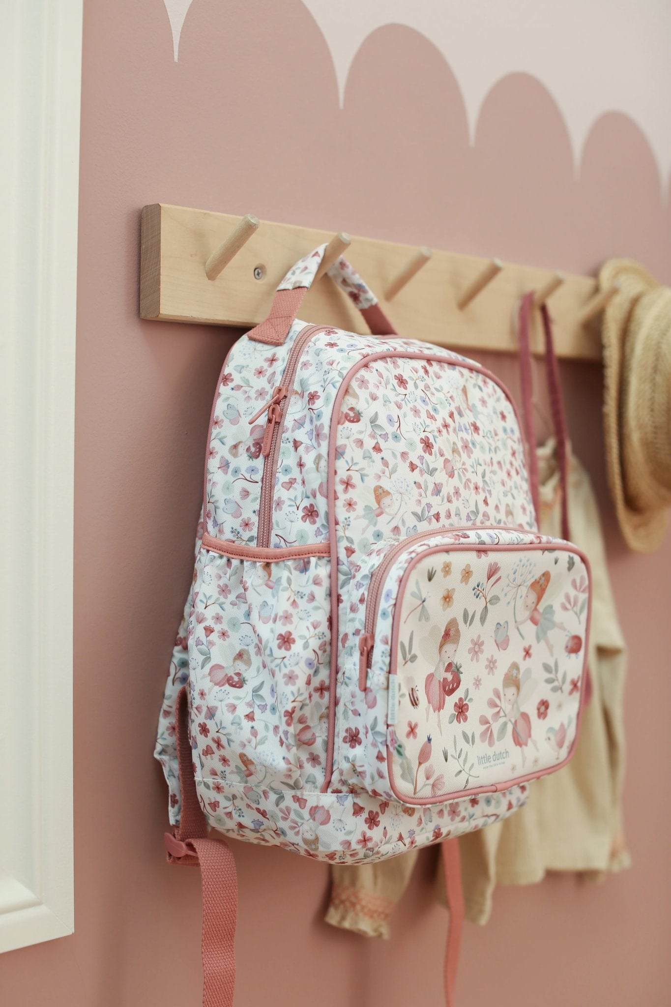 Rugzak roze 35cm