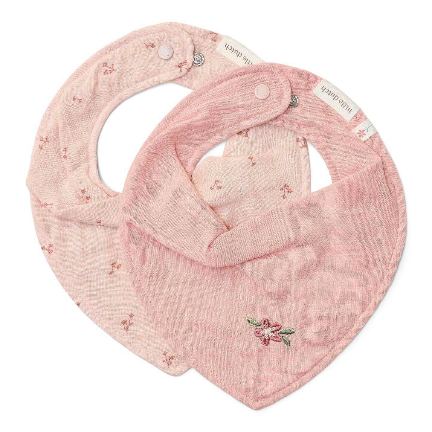 Bandana slab tweedelig roze "Pure Blossom"