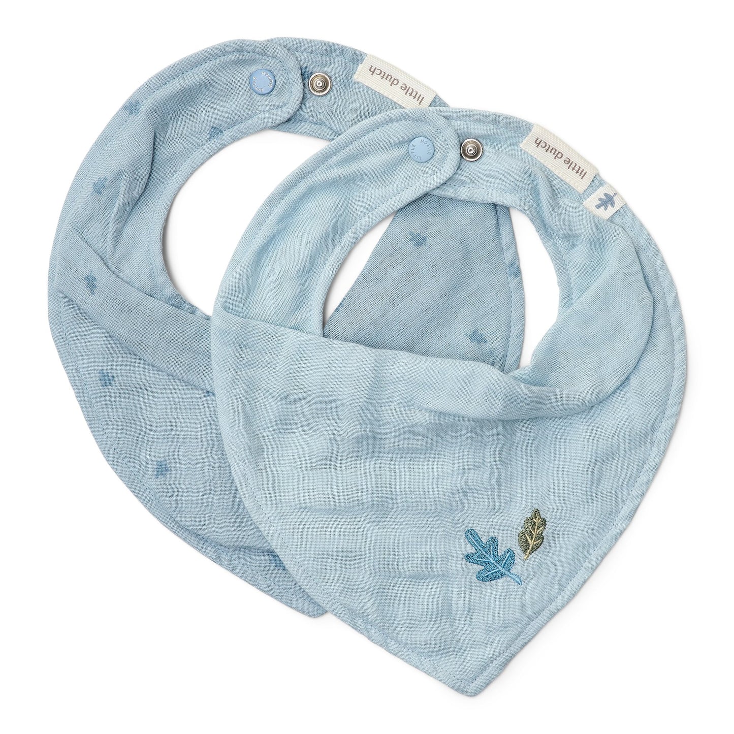 Bandana slab tweedelig blauw "Pure Denim Blue"