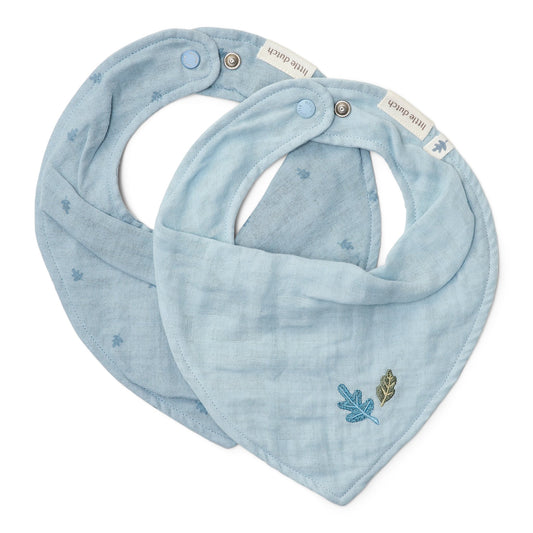 Bandana slab tweedelig blauw "Pure Denim Blue"