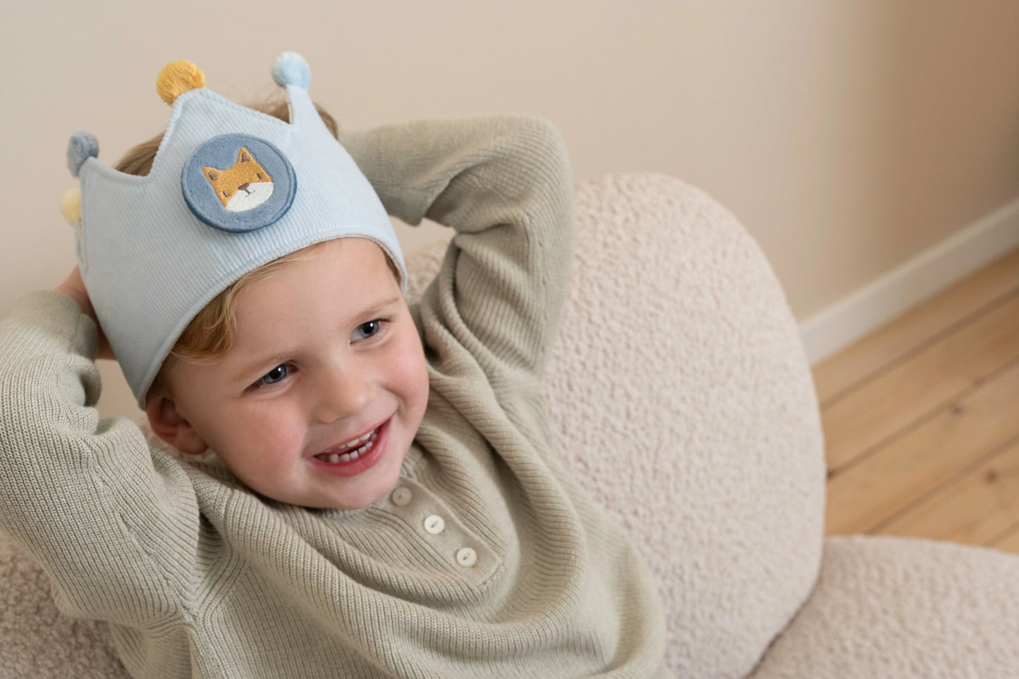 Verjaardagskroon cijfers blauw