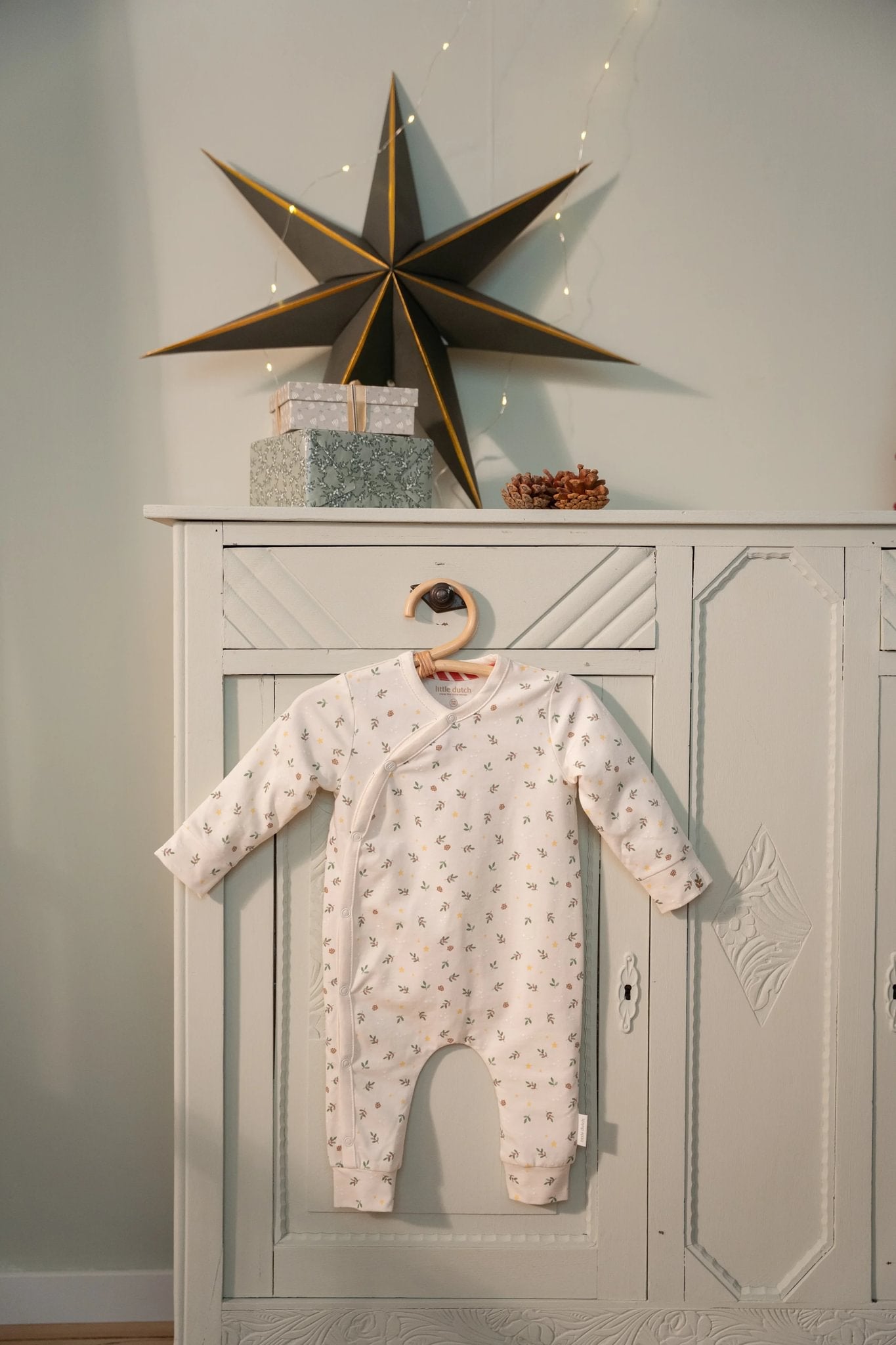 Kerstpyjama "Little Christmas" (eendelig)