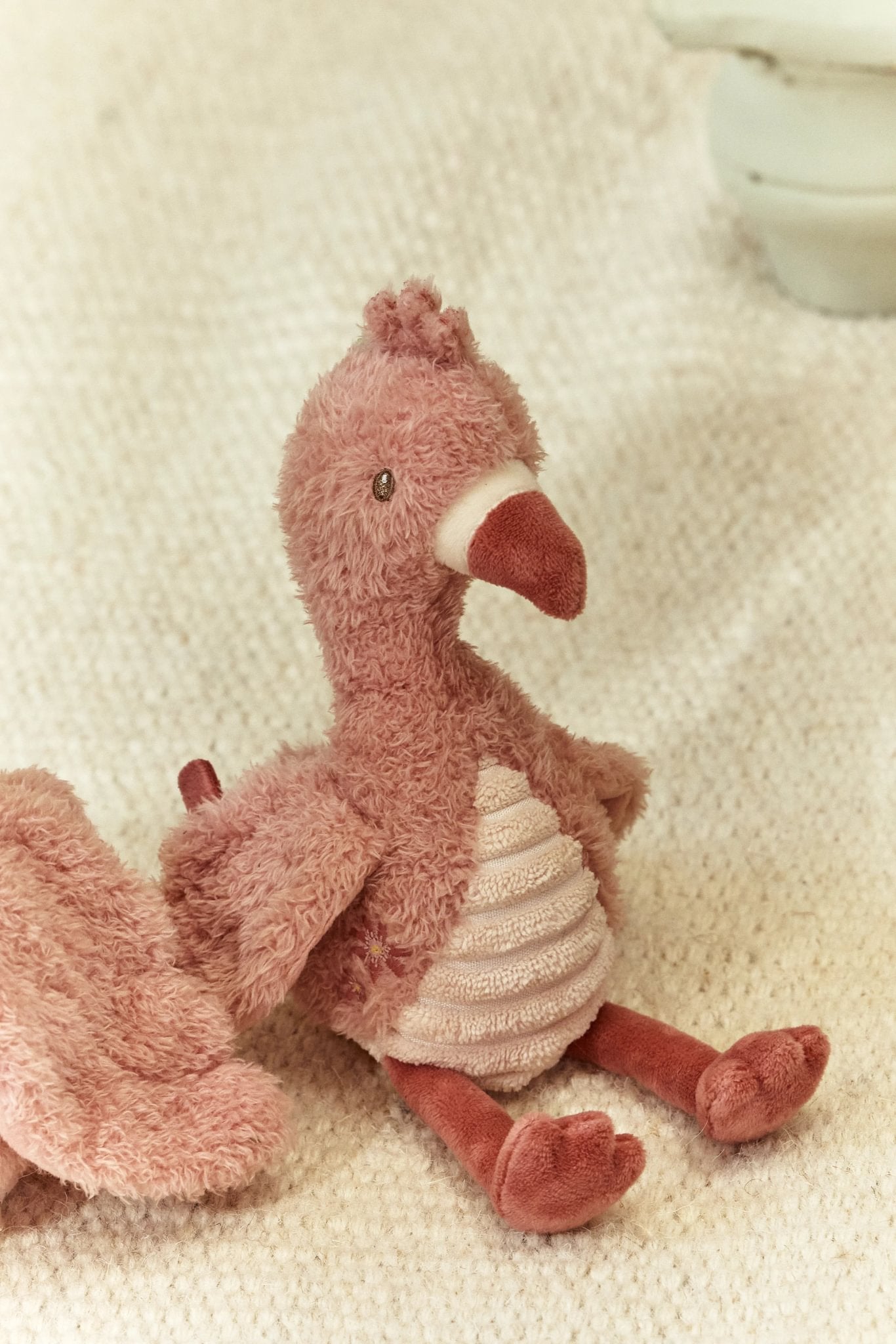 Knuffel flamingo 17cm