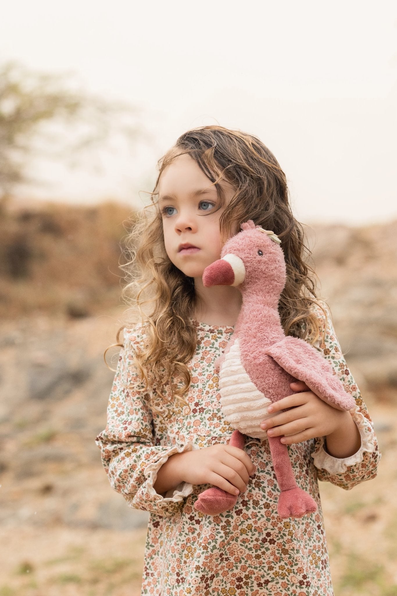 Knuffel Flamingo 35 cm