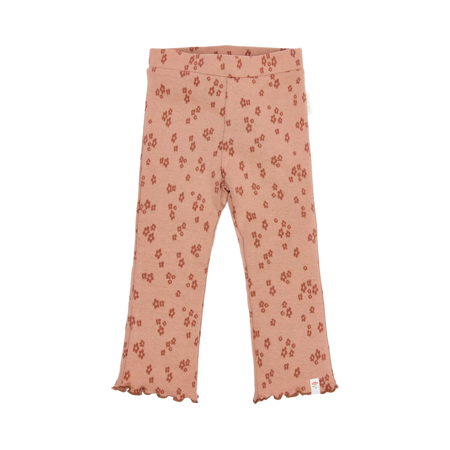 Flared broek "Safari Bloom"