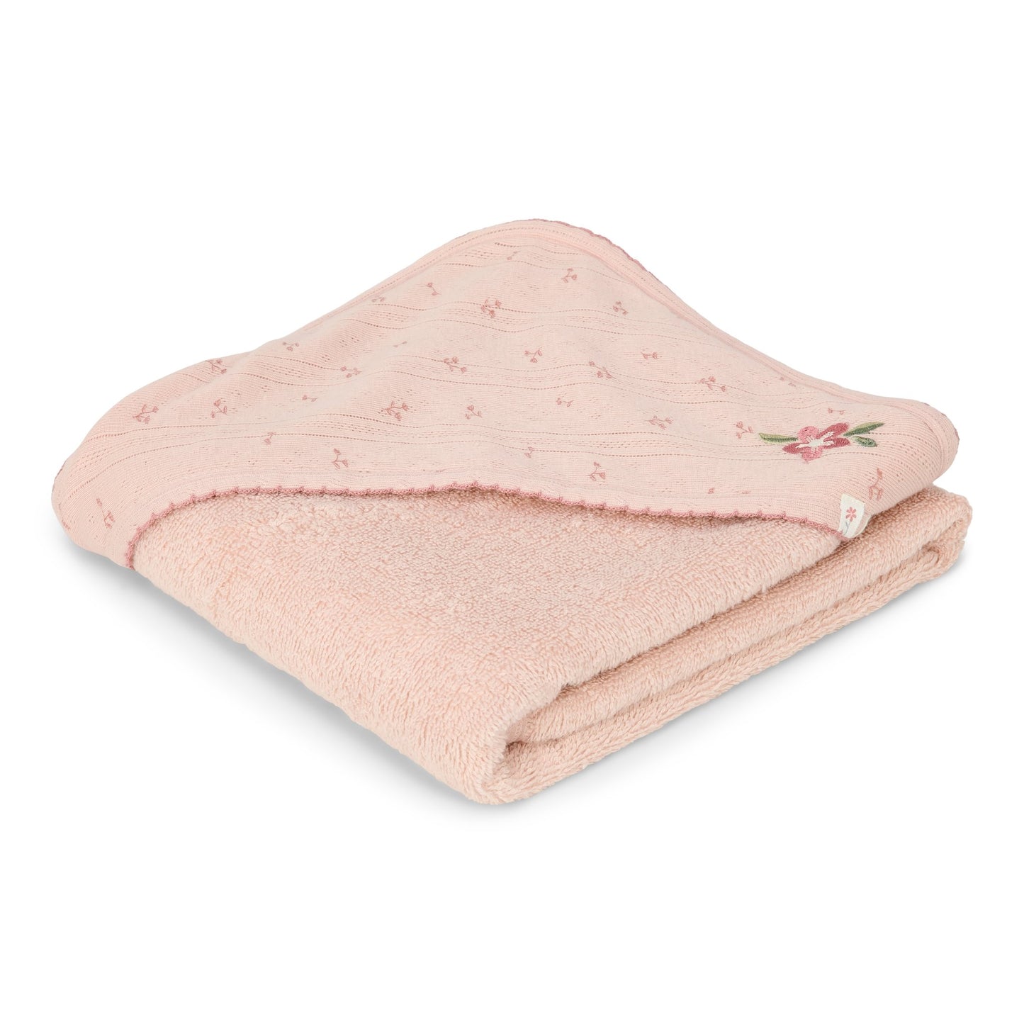 Badcape roze 75x75cm "Pure Blossom"