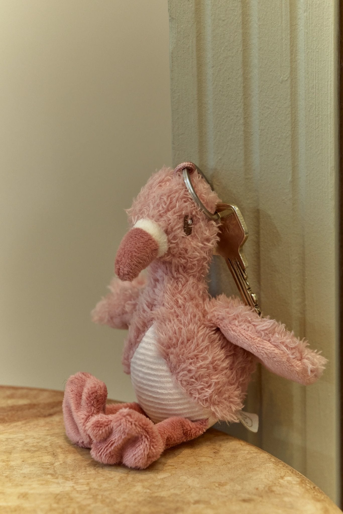 Sleutelhanger flamingo