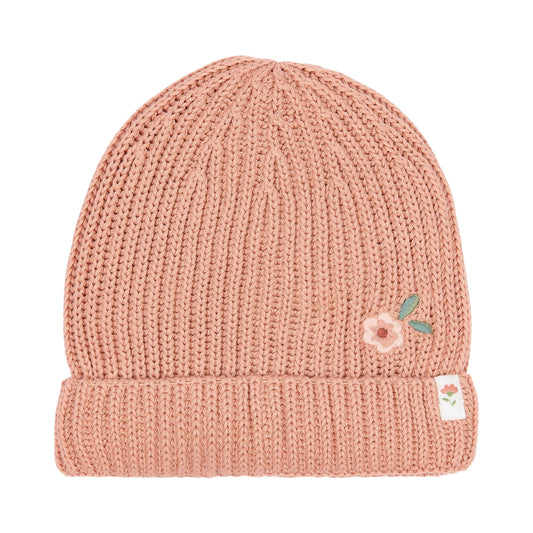 Gebreide muts "Deep Pink" 92/104