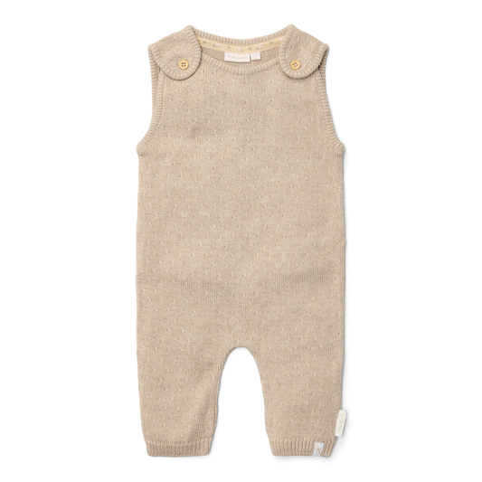 Gebreid boxpakje beige Little Goose
