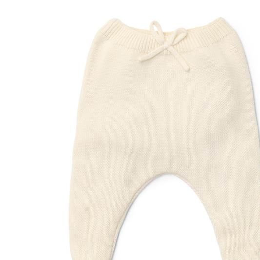 Gebreide broek wit Little Goose