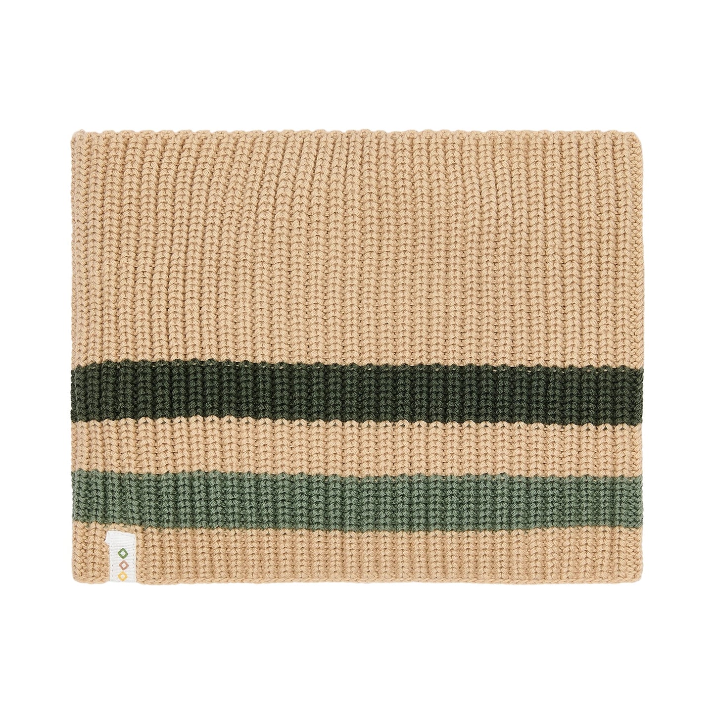 Gebreide sjaal "Warm Taupe"