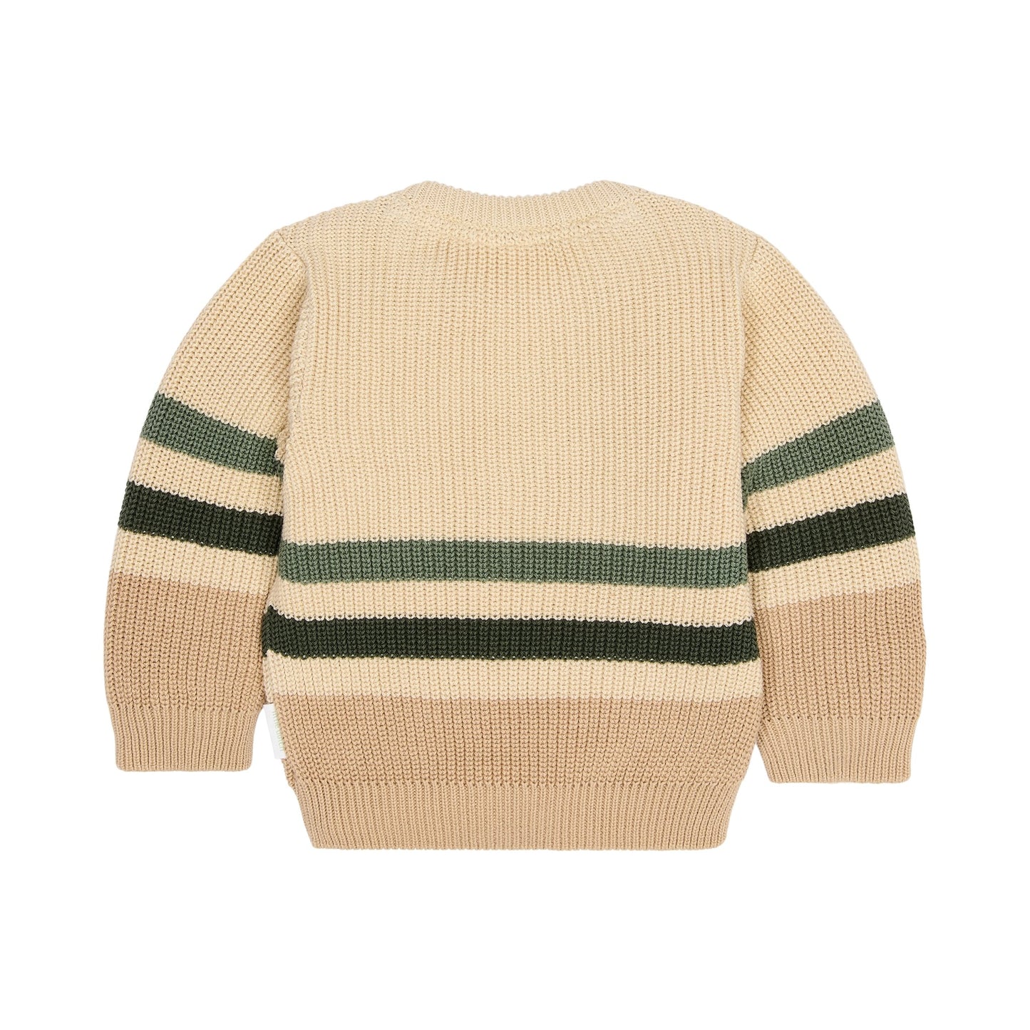 Gebreide trui "Warm Taupe"