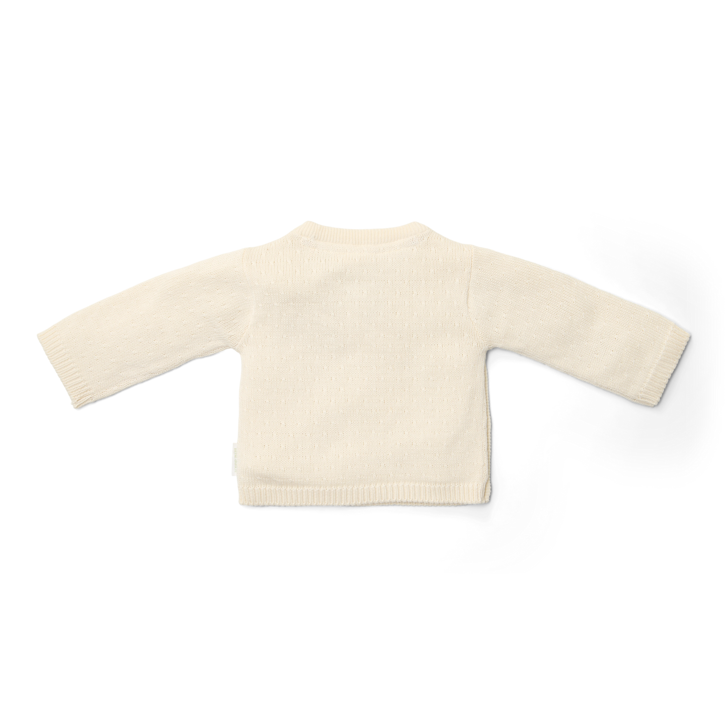 T-shirt overslag lange mouw beige Little Goose