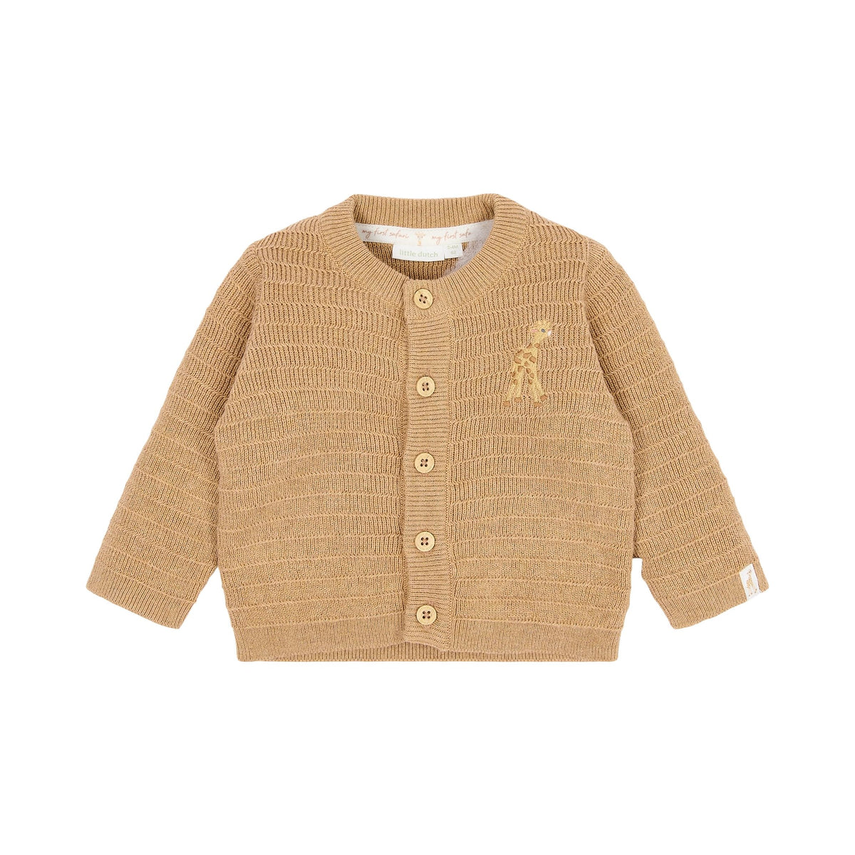 Gebreid vestje Safari bruin