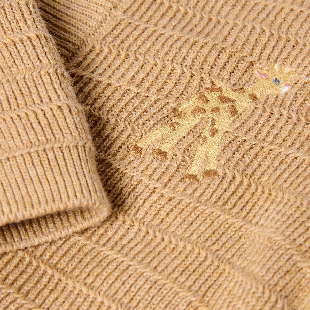 Gebreid vestje Safari bruin