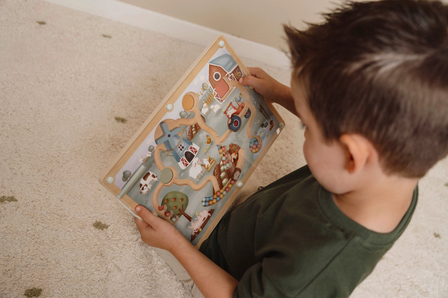 Magnetisch doolhof Little Farm