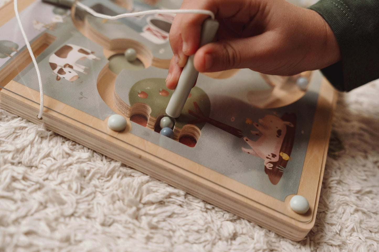 Magnetisch doolhof Little Farm