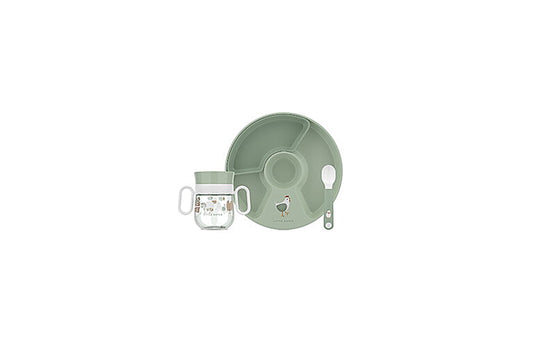 Babyserviesset Mepal 3-delig "Little Farm"