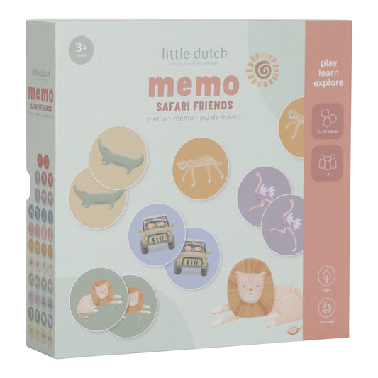 Memo spel "Safari"