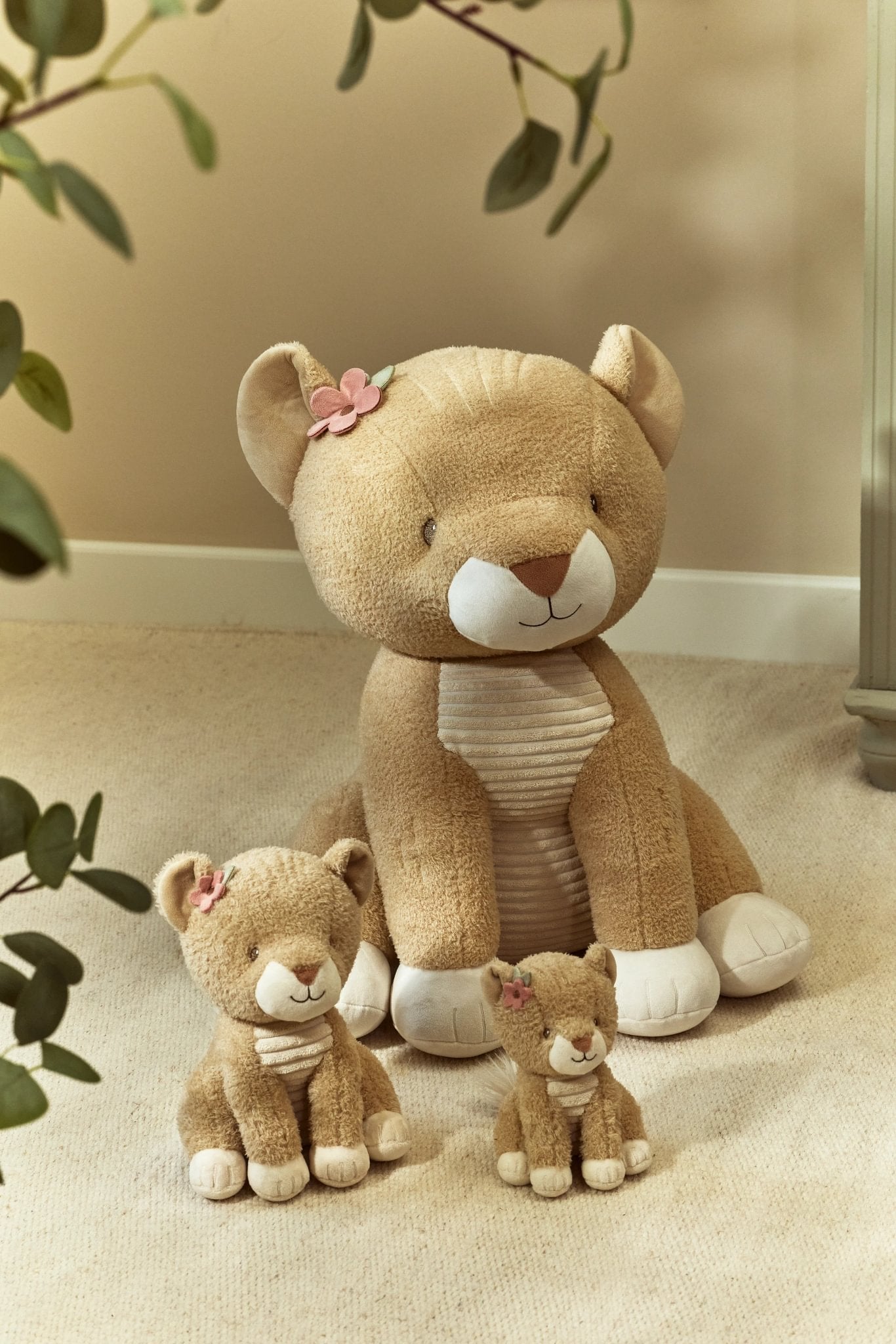 Knuffel leeuwin 17 cm