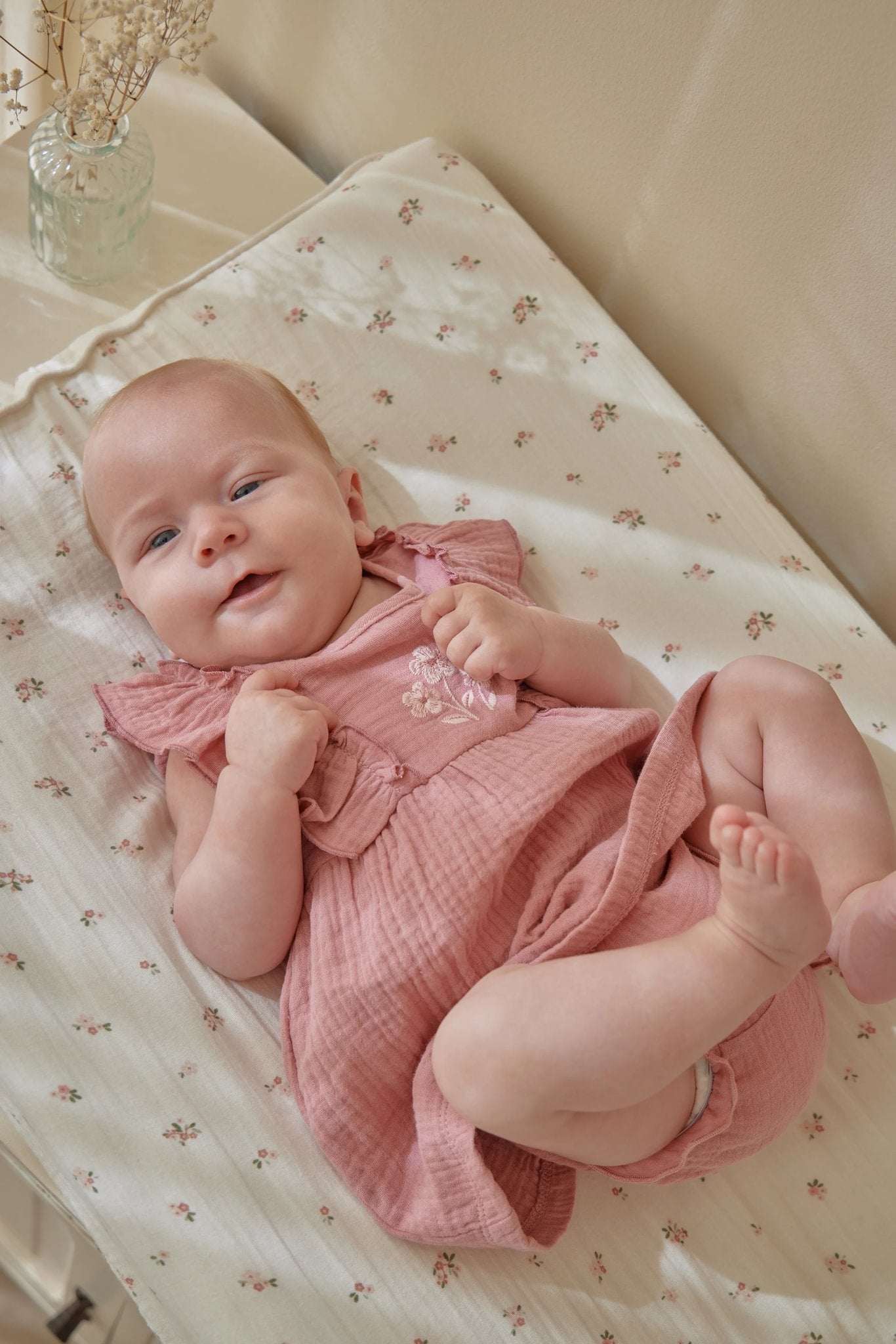 Jurk met broekje "Pink Blush"