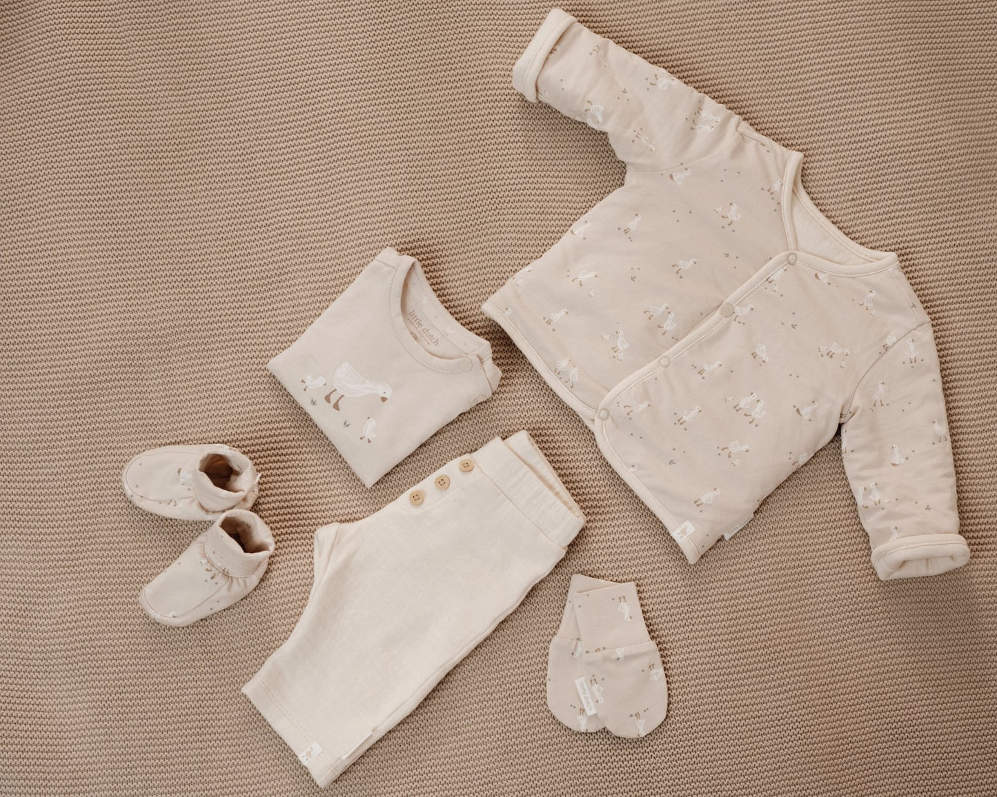 Vest beige Little Goose