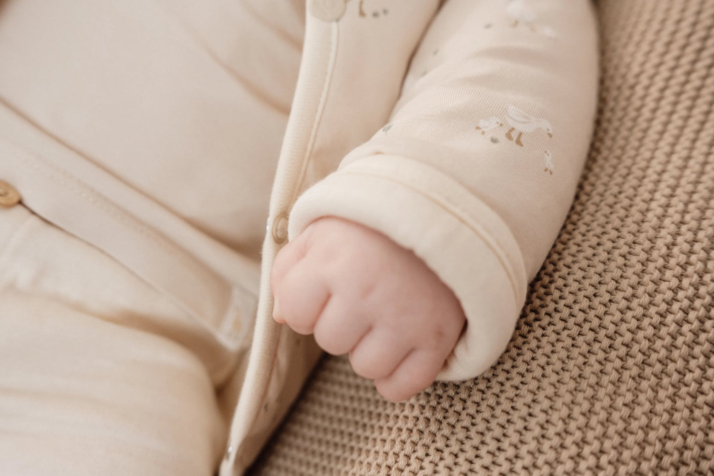 Vest beige Little Goose